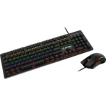 MSI FORGE GK300 COMBO - BLUE SWITCHES Gaming Keyboard & Gaming Mouse, Anti-Ghosting, Ergonomic Keycaps, 9-Mode RGB, up to 7,200 DPI, Black - Image 5