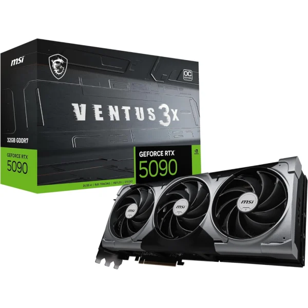MSI Gaming GeForce RTX 5090 32G VENTUS 3X OC Graphics Card