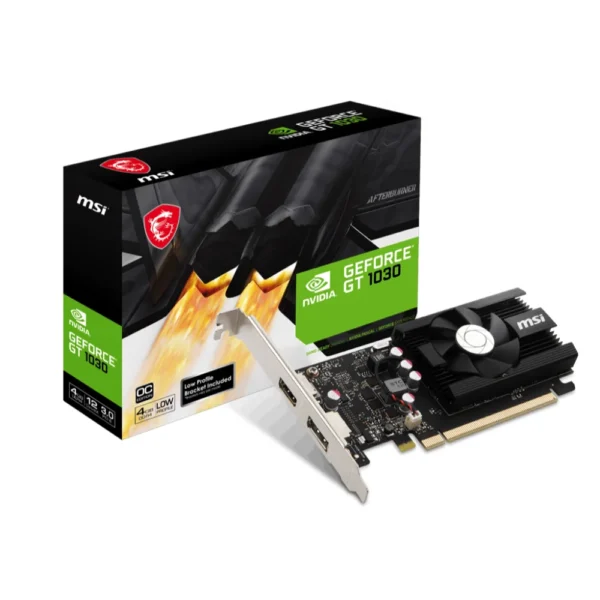 MSI GeForce GT 1030 4GD4 LP OC Graphics Card