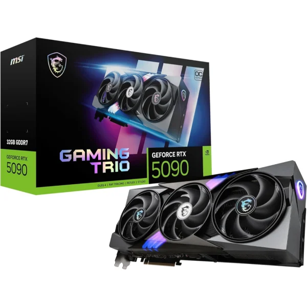 MSI Gaming GeForce RTX 5090 32G GAMING TRIO OC Graphics Card