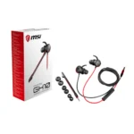 MSI IMMERSE GH10, Gaming Earphones Black/Red - Image 5