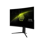 MSI MAG 321CUPDF 32-inch Dual Mode UHD 160Hz / FHD 320Hz Rapid VA Curved Gaming Monitor, FreeSync Premium, Type-C, HDMI, DisplayPort, VESA Mountable, Tilt, Height Adjustable, Speaker, 0.5ms (GtG), Black - Image 4