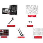 MSI MAG B650 Tomahawk WiFi Gaming Motherboard (AMD AM5, ATX, DDR5, PCIe 4.0, M.2, SATA 6Gb/s, USB 3.2 Gen 2, HDMI/DP, Wi-Fi 6E, AMD Ryzen 7000 Series Desktop Processors) - Image 3