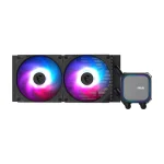 MSI MAG Coreliquid A13 240 AIO ARGB CPU Liquid Cooler - 240mm Radiator - LGA 1700/1851/AM5/AM4 Compatible - Dual 120mm ARGB PWM Fans