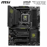 MSI MAG X870E Tomahawk WiFi Motherboard, ATX - Supports AMD Ryzen 9000/8000/7000 Processors, AM5-80A SPS VRM, DDR5 Memory Boost 8400+ MT/s (OC), PCIe 5.0 x16, M.2 Gen5, Wi-Fi 7, 5G LAN - Image 2