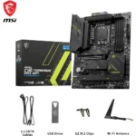 MSI MAG Z790 Tomahawk MAX WiFi DDR5 Gaming Motherboard (Supports 12th/13th/14th Gen Intel Processors, LGA 1700, DDR5, PCIe 5.0, M.2, 2.5Gbps LAN, USB 3.2 Gen2, Wi-Fi 7, ATX) - Image 3