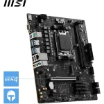 MSI PRO A620M-B AM5 DDR5 microATX Motherboard, Supports AMD Ryzen 9000/8000/7000 Processors - Image 5