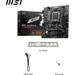 MSI PRO A620M-B AM5 DDR5 microATX Motherboard, Supports AMD Ryzen 9000/8000/7000 Processors - Image 7