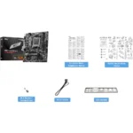 MSI PRO A620M-E ProSeries DDR5 AM5 Motherboard (AMD 9000/8000/7000 Series Processors, PCIe 4.0, SATA 6Gb/s, M.2, USB 3.2 Gen 1, DVI/HDMI, mATX) - Image 7