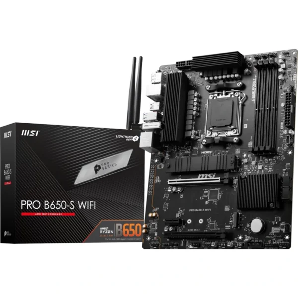 MSI PRO B650-S WiFi ProSeries Full-ATX Motherboard
