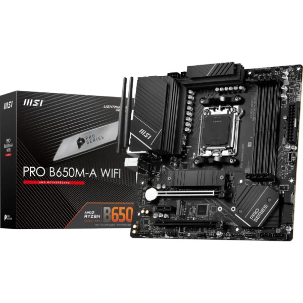 MSI PRO B650M-A WiFi AM5 Motherboard