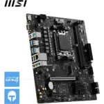 MSI PRO B650M-B Micro-ATX Motherboard (Supports AMD Ryzen 7000 Series Processors, AM5 - DDR5 Memory Boost 6800+MHz/OC, 1 x PCIe 4.0 x16, 1 x M.2 Gen4, 2.5G LAN) - Image 5