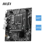MSI PRO B760M-E DDR4 Motherboard, Micro-ATX - Supports Intel 14th, 13th & 12th Gen Core Processors, LGA 1700 - DDR4 Memory Boost 4800+MHz/OC, PCIe 4.0 x16 Slot, M.2 Gen4 Slot - Image 7