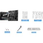 MSI PRO B760M-P DDR4 ProSeries Motherboard (Supports 12th/13th Gen Intel Processors, LGA 1700, DDR4, PCIe 4.0, M.2, Gbps LAN, USB 3.2 Gen2, mATX) - Image 3