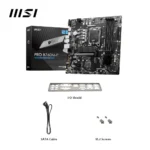 MSI PRO B760M-P DDR5 Motherboard, Micro-ATX - Supports Intel 12th & 13th Gen Core Processors, LGA 1700 - DDR5 Memory Boost 6800+MHz/OC, PCIe 4.0 x16 Slot, M.2 Gen4 Slots - Image 3