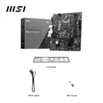 MSI PRO H510M-B DDR4 Micro-ATX Motherboard - Supports Intel Core 10th Gen Processors, LGA 1200-2 x DIMMs, 1 x PCIe 3.0 x16, USB 3.2 Gen1, 1G LAN, HDMI 1.4 - Image 3