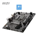 MSI PRO H610M-E DDR5 Motherboard, Micro-ATX - Supports Intel 12th Gen Core Processors, LGA 1700-2 x DIMMs (3200MHz), 1x PCIe 4.0 x16 Slot, 1 x M.2 Gen3, USB 3.2 Gen1, 1G LAN, HDMI 1.4 & VGA - Image 3