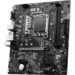 MSI PRO H610M-G DDR5 Motherboard (mATX, 12th Gen Intel Core, LGA 1700 Socket, PCIe 4, 2.5G LAN, M.2 Slots, USB 3.2) - Image 3