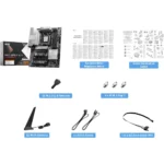 MSI PRO X870-P WiFi DDR5 AM5 Motherboard (AMD Ryzen 9000/8000/7000 Series Processors, PCIe 5.0, M.2 Gen5, SATA 6Gb/s, USB 40Gbps, HDMI/DP, Wi-Fi 7, Bluetooth 5.4, 5Gbps LAN, ATX) - Image 6