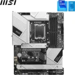 MSI PRO Z790-A MAX WiFi DDR5 Motherboard (Supports 12th/13th/14th Gen Intel Processors, LGA 1700, DDR5, PCIe 5.0, M.2, 2.5Gbps LAN, USB 3.2 Gen2, Wi-Fi 7, ATX) - Image 2