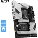 MSI PRO Z790-A MAX WiFi DDR5 Motherboard (Supports 12th/13th/14th Gen Intel Processors, LGA 1700, DDR5, PCIe 5.0, M.2, 2.5Gbps LAN, USB 3.2 Gen2, Wi-Fi 7, ATX) - Image 5