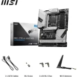 MSI PRO Z790-A MAX WiFi DDR5 Motherboard (Supports 12th/13th/14th Gen Intel Processors, LGA 1700, DDR5, PCIe 5.0, M.2, 2.5Gbps LAN, USB 3.2 Gen2, Wi-Fi 7, ATX) - Image 3