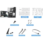 MSI PRO Z890-P WiFi DDR5 LGA 1851 Motherboard (Supports Core Ultra Series 2 Intel Processors, PCIe 5.0, M.2, SATA, 5Gbps LAN, USB Type-C, Wi-Fi 7, Bluetooth 5.4, Thunderbolt 4, ATX) - Image 7