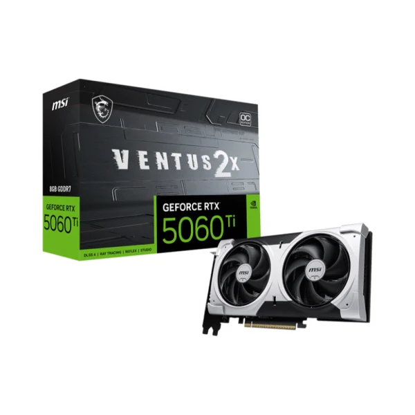 MSI Gaming GeForce RTX 5060 Ti 8G VENTUS 2X OC PLUS Graphics Card
