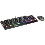 MSI Vigor GK30 Combo, 6-Zone RGB GK30 Gaming Keyboard & GM11 Gaming Mouse, Water Repellent & Splash-Proof, 5000 DPI - Image 3
