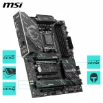 MSI PRO X870 Gaming Plus WiFi Motherboard, ATX - Supports AMD Ryzen 9000/8000/7000 Processors, AM5-60A SPS VRM, DDR5 Memory Boost 8200+ MT/s (OC), PCIe 5.0 x16 & 4.0 x16, M.2 Gen5, Wi-Fi 7, 5G LAN - Image 5
