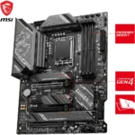 MSI Z790 GAMING PLUS WIFI DDR5 Motherboard, ATX - Supports Intel 14th, 13th & 12th Gen Core Processors, LGA 1700 - DDR5 Memory Boost 7200+MHz/OC, 1 x PCIe 5.0 x16, 4 x M.2 Gen4, 2.5G LAN, Wi-Fi 6E - Image 3