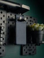 MXG PB-07 Wall Mounted Modular Gaming 7Pcs Pegboards - Black - Image 2