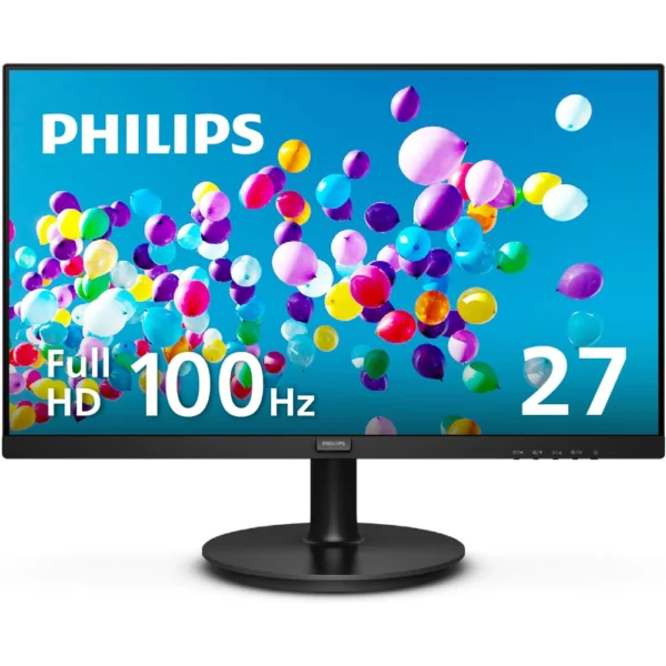 Philips 27IV8B 27-inch Class Thin Full HD 100Hz Monitor, VESA, HDMI x 1, VGA Port x1, Eye Care