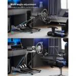 PXN A10 PC Racing Wheel Stand - Simulator Cockpit Wheel Stand Racing Steering Shifter Mount fit for VD4 VD6 V99 V10 V12 Lite G29 G920 G923 R3 R5 T300 (Gaming Wheel, Pedals & Shifters Not Included) - Image 6