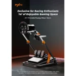 PXN A11 steering Wheel Stand Foldable Racing Simulator Steering Wheel Stand for MOZA R3 R5 R9/Logitech G25/G27/G29/G923/GT500/T300GT/T300RS/T500RS/TGT/TSPC/Fanntec CSR CSE/PXN-V12 VD4 VD6 VD10 - Image 4