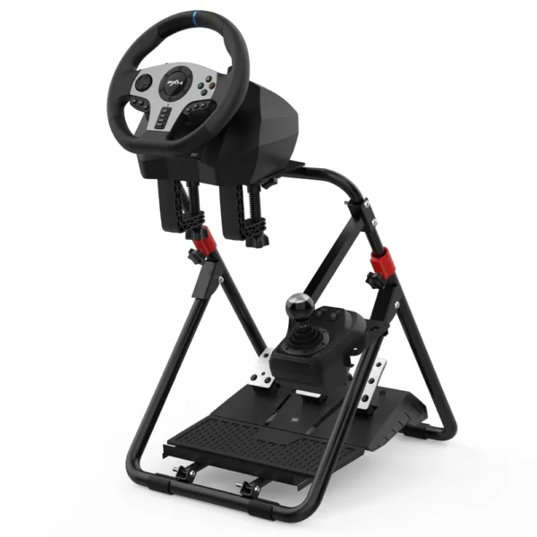 PXN-A9 Steering Wheel Stand for Logitech G29 G25 G27 G920 G923 for Thrustmaster T300RS/T300GT/ T500RS/TGT/TS Foldable Racing Simulator Cockpit Adjustable Racing Wheel Stand