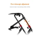 PXN-A9 Steering Wheel Stand for Logitech G29 G25 G27 G920 G923 for Thrustmaster T300RS/T300GT/ T500RS/TGT/TS Foldable Racing Simulator Cockpit Adjustable Racing Wheel Stand - Image 2