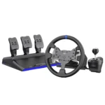 PXN V99 Gaming Racing Wheel, Driving Force Feedback Steering Wheel with Pedals and Shifter - 3.2NM, 270°&900°, 11.8 inch, 4 Paddle Shifters, Tools APP - Racing Wheel for PC, Xbox Series X|S, X and PS4 - Image 2