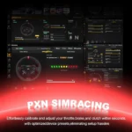 PXN VD4 Bundle Racing Setup with 4Nm Direct Drive Servo Motor Base, 11" W AS Racing Wheel & PD HM Brake & Throttle Pedals, Force Feedback Steering Wheel - Image 7