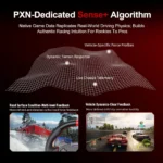 PXN VD4 Bundle Racing Setup with 4Nm Direct Drive Servo Motor Base, 11" W AS Racing Wheel & PD HM Brake & Throttle Pedals, Force Feedback Steering Wheel - Image 6