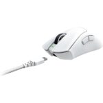 Razer DeathAdder V3 Pro Ergonomic Wireless Gaming Mouse - White - Image 4