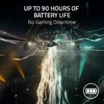 Razer DeathAdder V3 Pro Wireless Gaming Mouse + Hyperpolling Wireless Dongle: 63g Ultra Lightweight - Focus Pro 30K Optical Sensor - Optical Switches Gen-3-5 Programmable Buttons - Black - Image 2