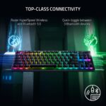 Razer DeathStalker V2 Pro Tenkeyless Wireless Low-Profile RGB Optical Gaming Keyboard - Linear Red - Image 4