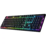 Razer DeathStalker V2 Pro Wireless Gaming Keyboard: Low-Profile Optical Switches - Linear Red - HyperSpeed Wireless & Bluetooth 5.0 - Up to 200 Hrs - Ultra-Durable Coated Keycaps - Chroma RGB