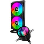 Redragon CCW-3011 ARGB Liquid CPU Cooler, 240mm Radiator, 2x 120mm Fans with PWM Control - Image 3