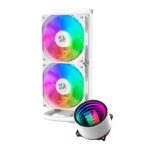 Redragon CCW-3011W 240mm ARGB White Water CPU Cooler - Image 2