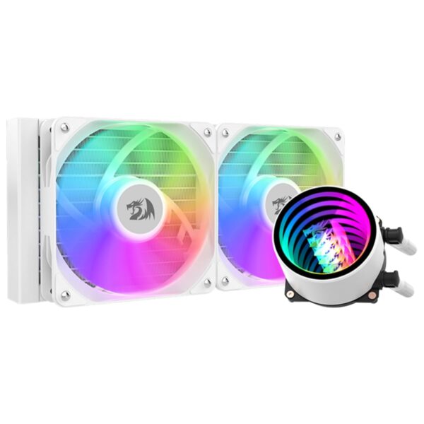 Redragon CCW-3011W 240mm ARGB White Water CPU Cooler
