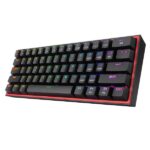 Redragon K617 Fizz 60% Wired RGB Gaming Keyboard, 61 Keys Compact Mechanical Keyboard - Linear Red Switch - Image 6