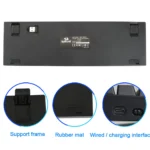 Redragon K599-KRS Deimos Dual Mode RGB Mechanical Keyboard | Dust-Proof Red | Wireless & Wired - Image 5