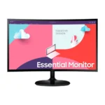 Samsung LS24C360EAMXUE S3 S36C 24in FHD, VA, 1800R Screen Curvature, 75Hz, AMD FreeSync, Essential Curved Monitor